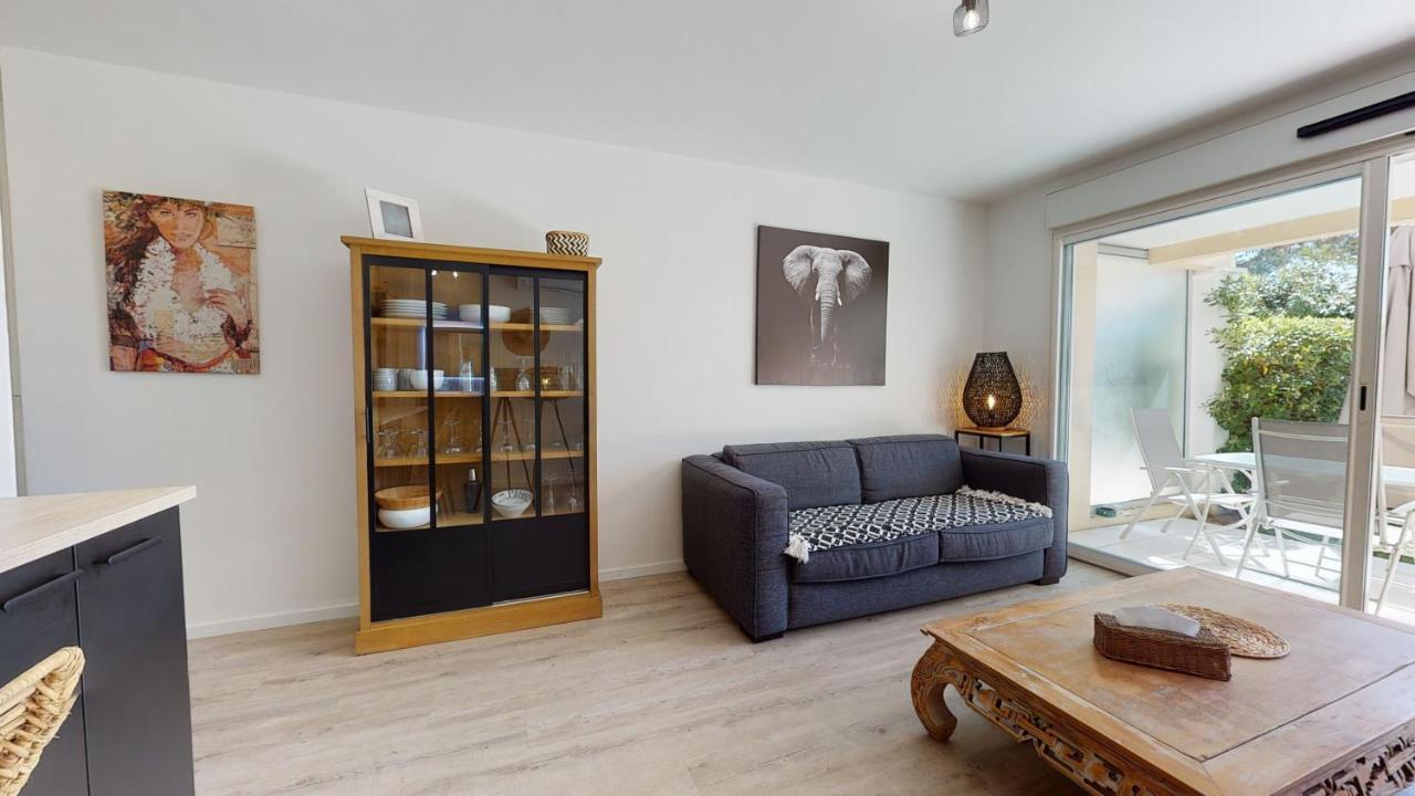 Appartement T2 : Jardin, Piscine, Parking A Сент-Максім Екстер'єр фото