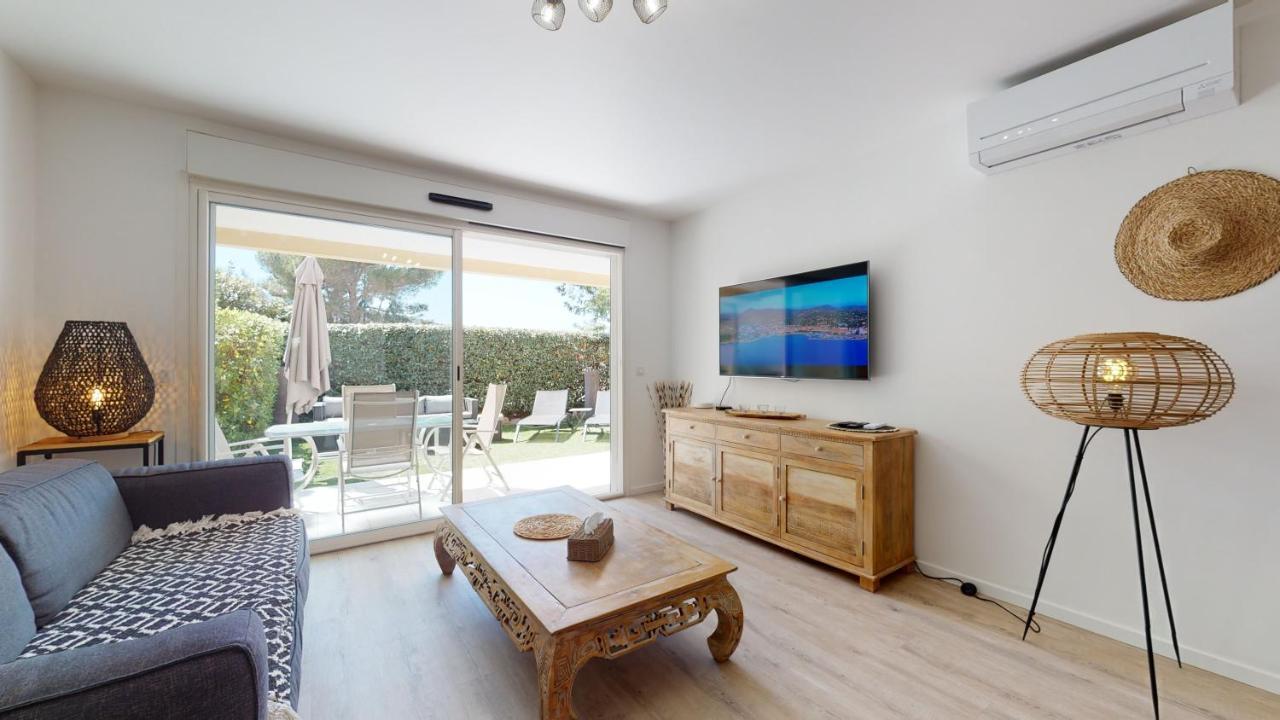 Appartement T2 : Jardin, Piscine, Parking A Сент-Максім Екстер'єр фото