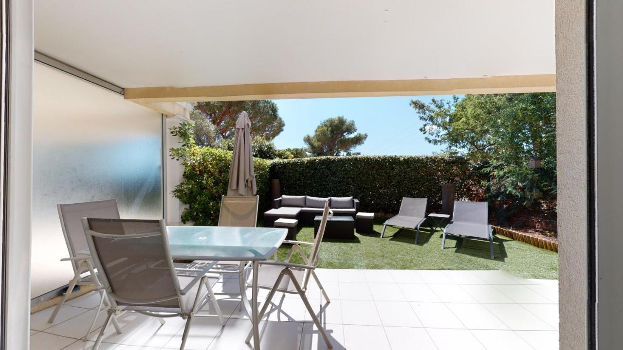 Appartement T2 : Jardin, Piscine, Parking A Сент-Максім Екстер'єр фото